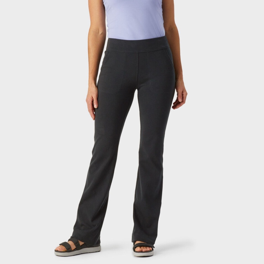 Duluth Trading Co Black Flare Pants